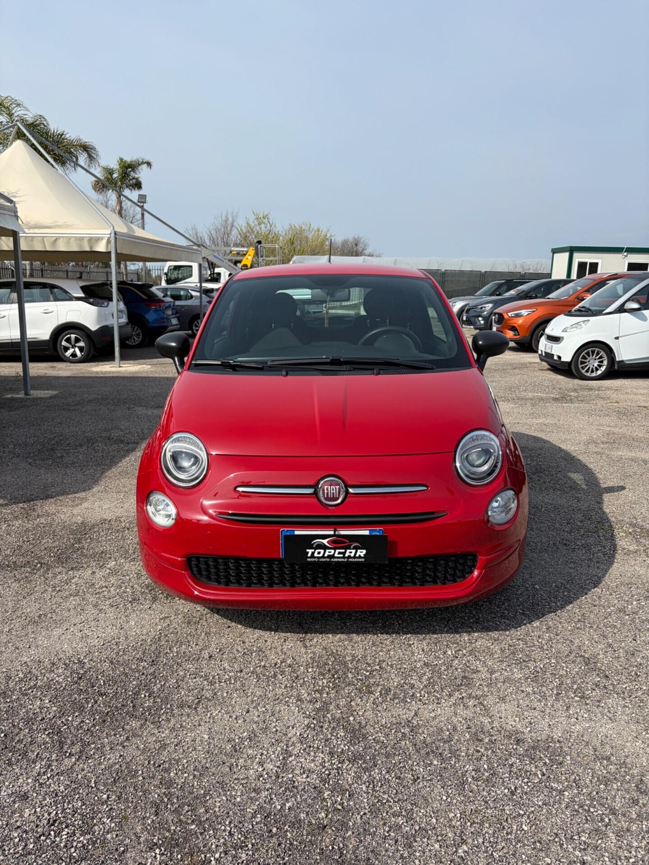 Fiat 500 1.0 Hybrid Red