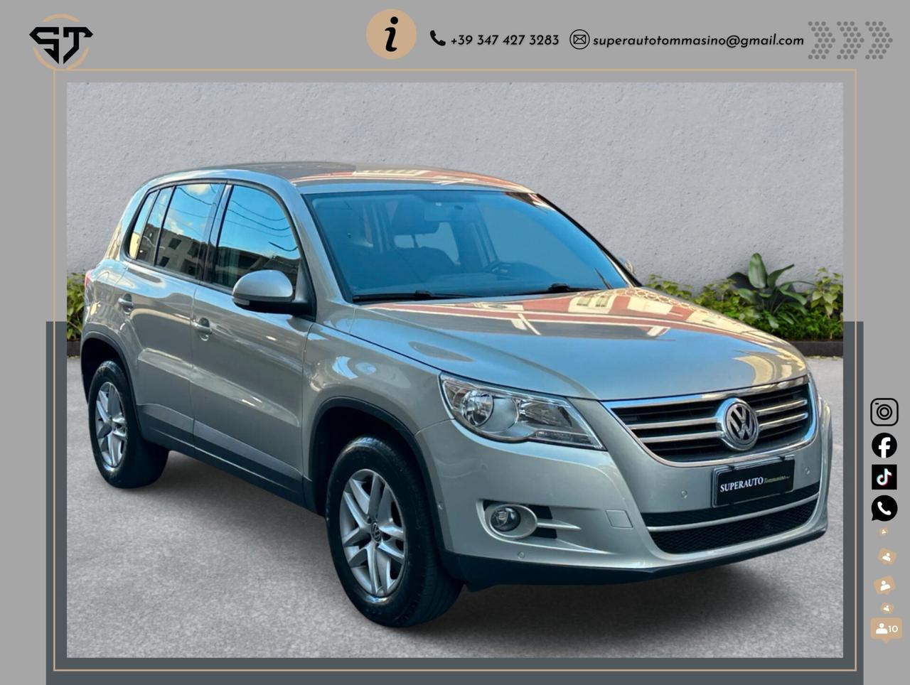 Volkswagen Tiguan 1.4 TSI Trasportabile in Italia