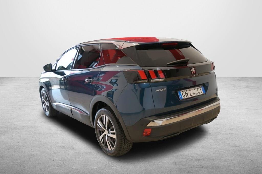 PEUGEOT 3008 1.5 BLUEHDI 130CV EAT8 SeS ALLURE ( FARI LED - I-COCKPIT - CRUISE - NAVI - MIRROR - PDC - TELECAMERA POST. - CERCHI 18 )