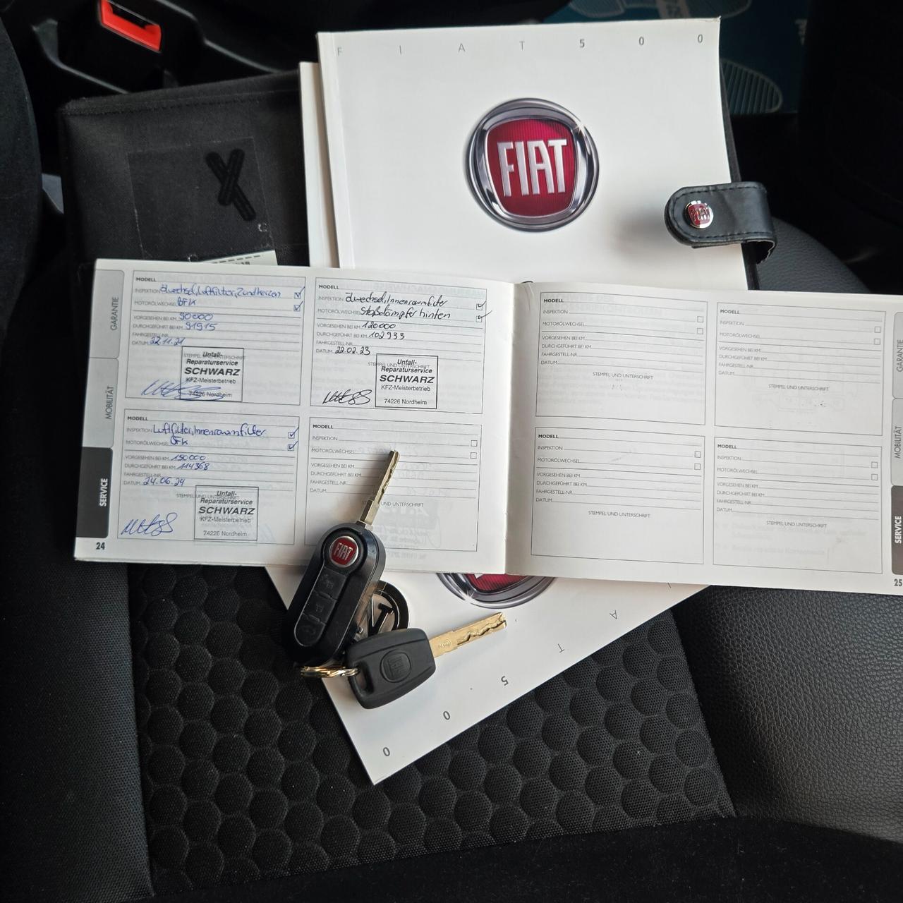 Fiat 500 S Cabrio Motore 1.2 Benzina 69cv