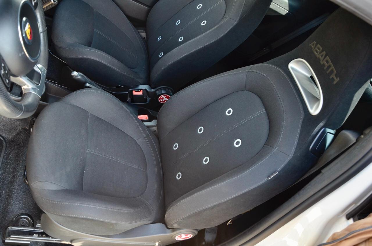 ABARTH 595 1.4 TURBO T-JET 160cv PISTA, UNICOPROPRIETARIO, ORIGINALE, MAI MODIFICATA, TETTO, UFF ITALIANA