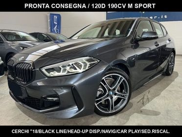 BMW 120 d 5p. Msport "18 M sport/Head-up/Navig./Telecam.