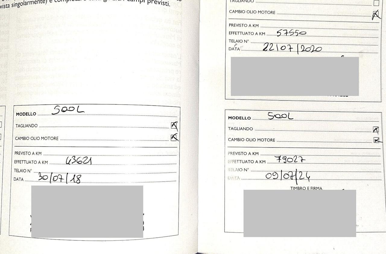 FIAT 500L 1,3 M.JET-UNICA PROPRIETARIA-4 REVISIONI