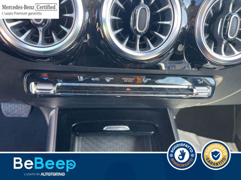 Mercedes-Benz Classe B B 180 D PROGRESSIVE ADVANCED PLUS AUTO