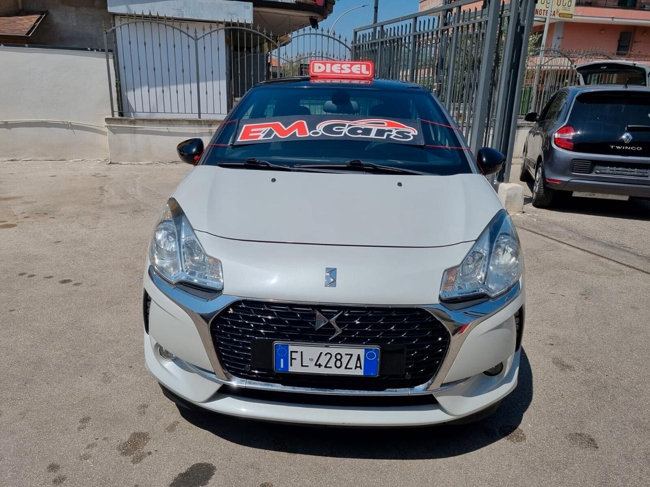 Ds3 Restyling 1,6 Diesel 75Cv. 2017 Top di Gamma