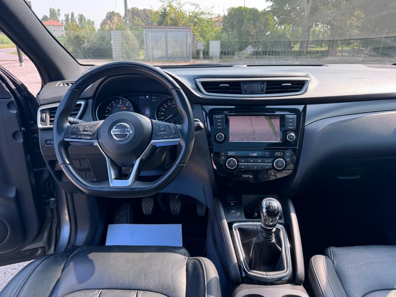 Nissan Qashqai 1.3 dig-t Tekna 160cv TETTO PELLE LED 1 PROPR.