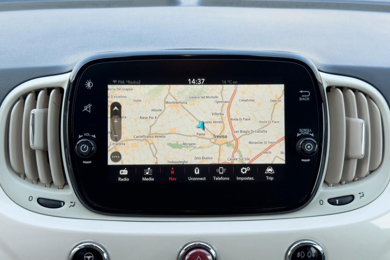 Fiat 500 BENZINA Hybrid Lounge