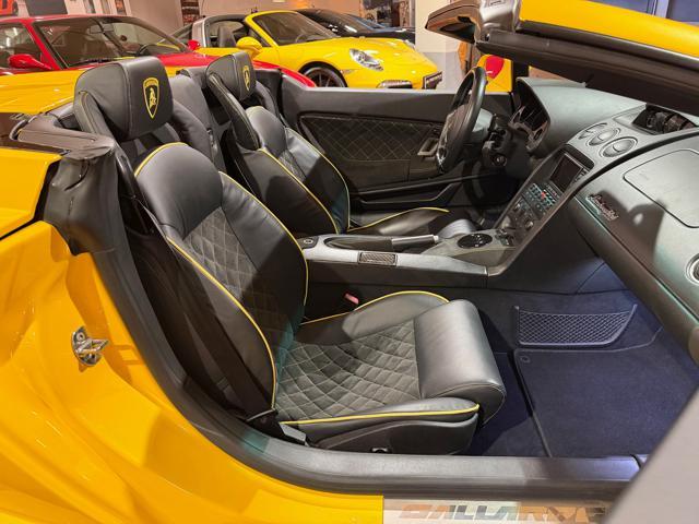 LAMBORGHINI Gallardo Spyder 520CV Giallo Midas Pearl-Pelle e Alcantara