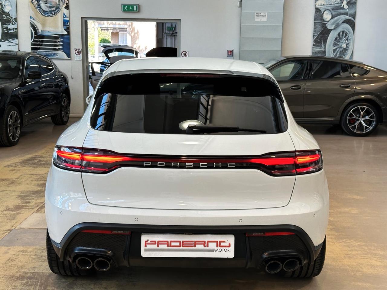 Porsche Macan 2.0 265cv PDK-21"-PDLS-PASM-Pelle nera-Scarichi Sport