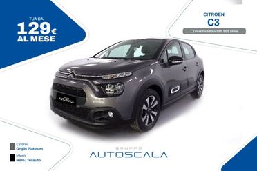 CITROEN C3 1.2 PureTech 83cv GPL S&S Shine