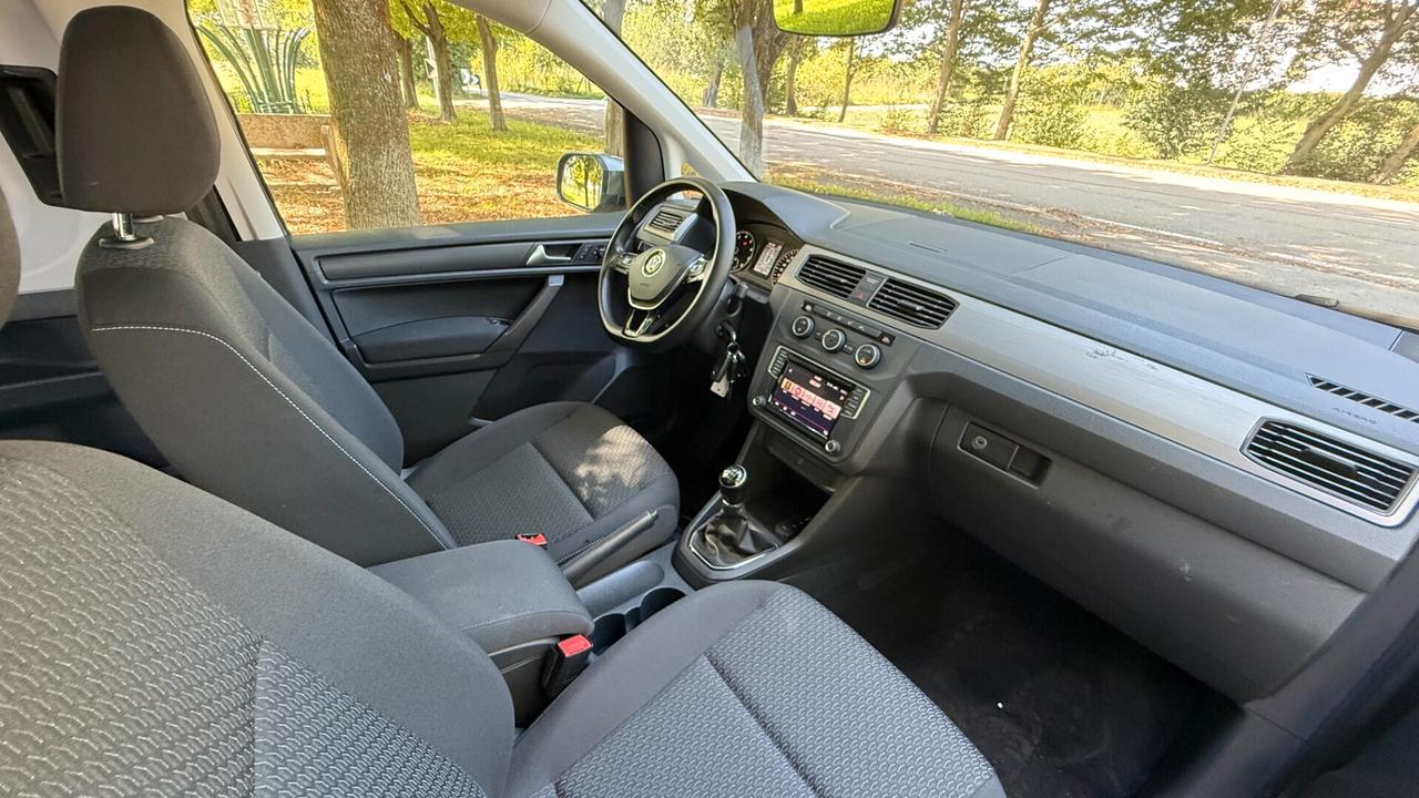 Volkswagen Caddy 1.4 TGI METANO + GANCIO TRAINO REMOVIBILE