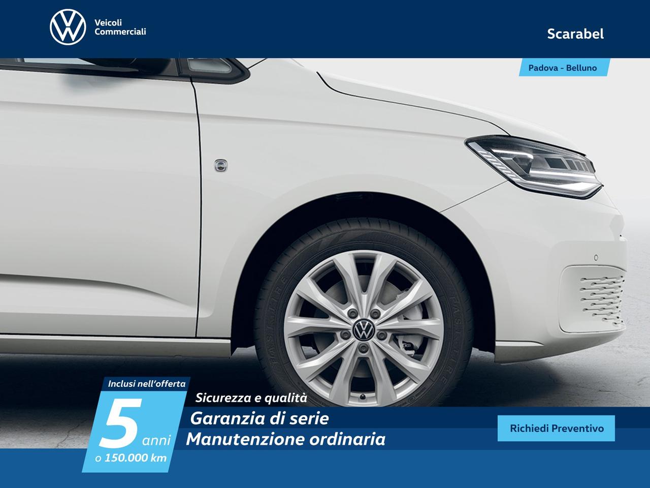 Volkswagen Caddy n1 2.0 tdi 102cv life