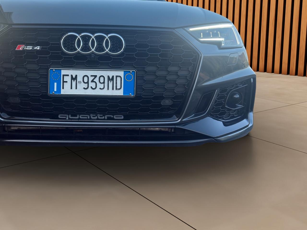 AUDI RS4 TETTO GUSCIO 20 SCARICO STRAFULL CRONOLOGIA