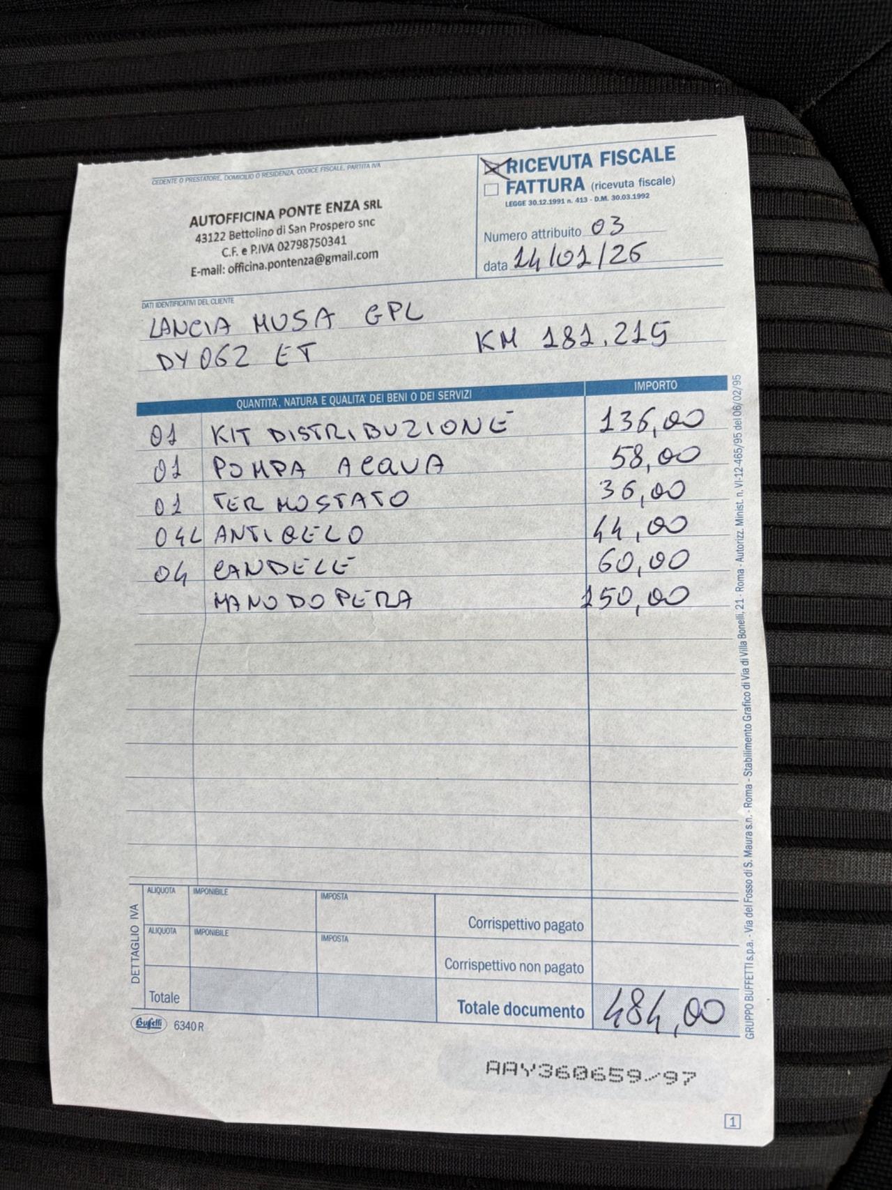 Lancia MUSA 1.4 Ecochic GPL