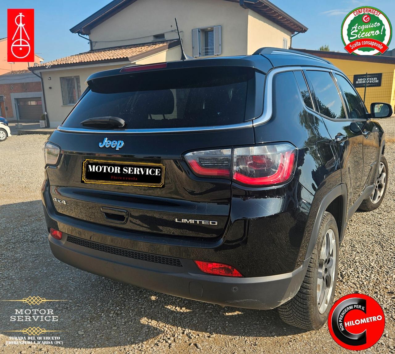 Jeep Compass 2.0 4x4 AUT. Limited pochi km documentati