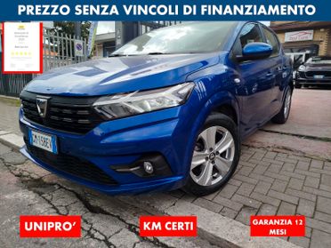 DACIA SANDERO * PREZZO VERO* BLUETOOTH-LED-SENSORI PARK