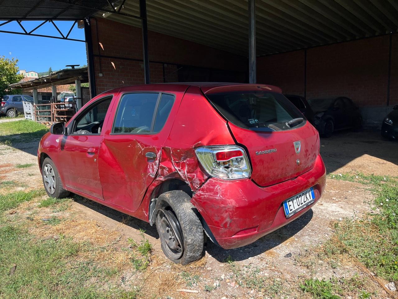 Dacia Sandero 1.2 GPL DI SERIE INCIDENTATA