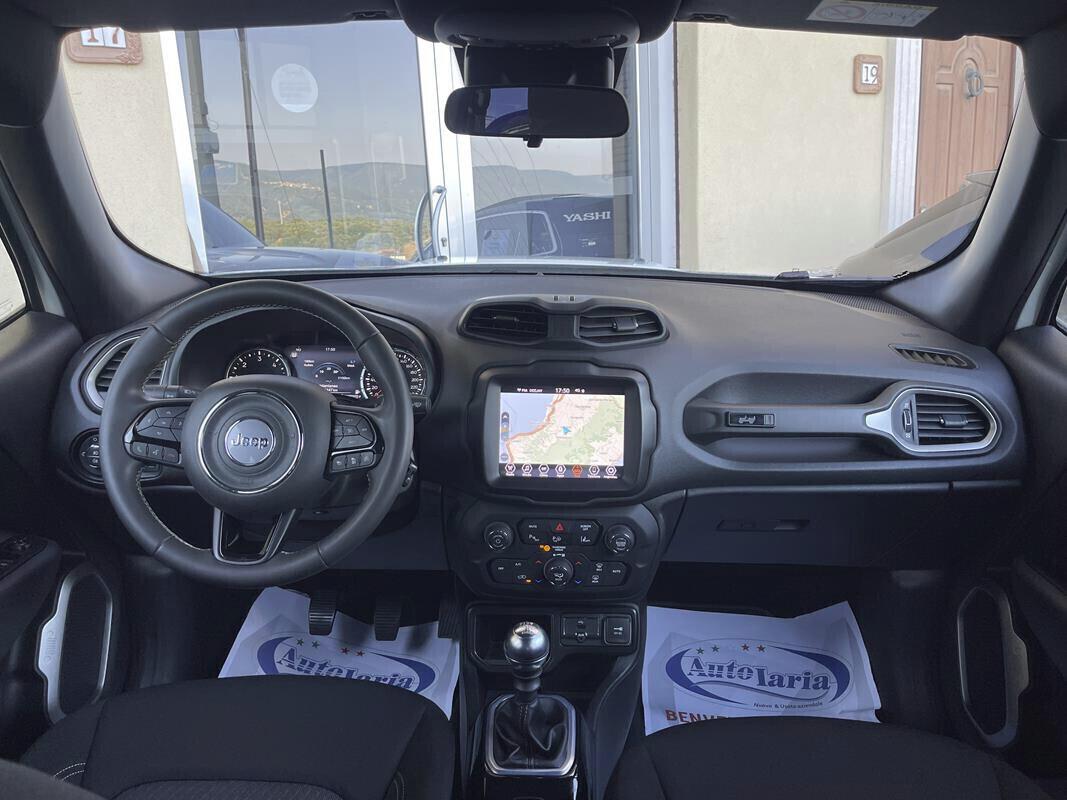 Jeep Renegade 1.6 Mjt 130 CV 80th Anniversary "Navi - Retrocamera - cerchi da 18°- pack black - vetri privacy - Interni specifici 80TH Anniversary in tessuto Premium"