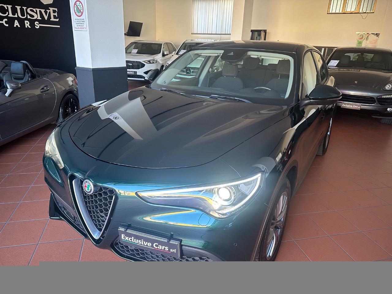 ALFA ROMEO Stelvio 2.2 T.d. 190 CV AT8 Q4 Sup. Bus. VERDE VISCONTI
