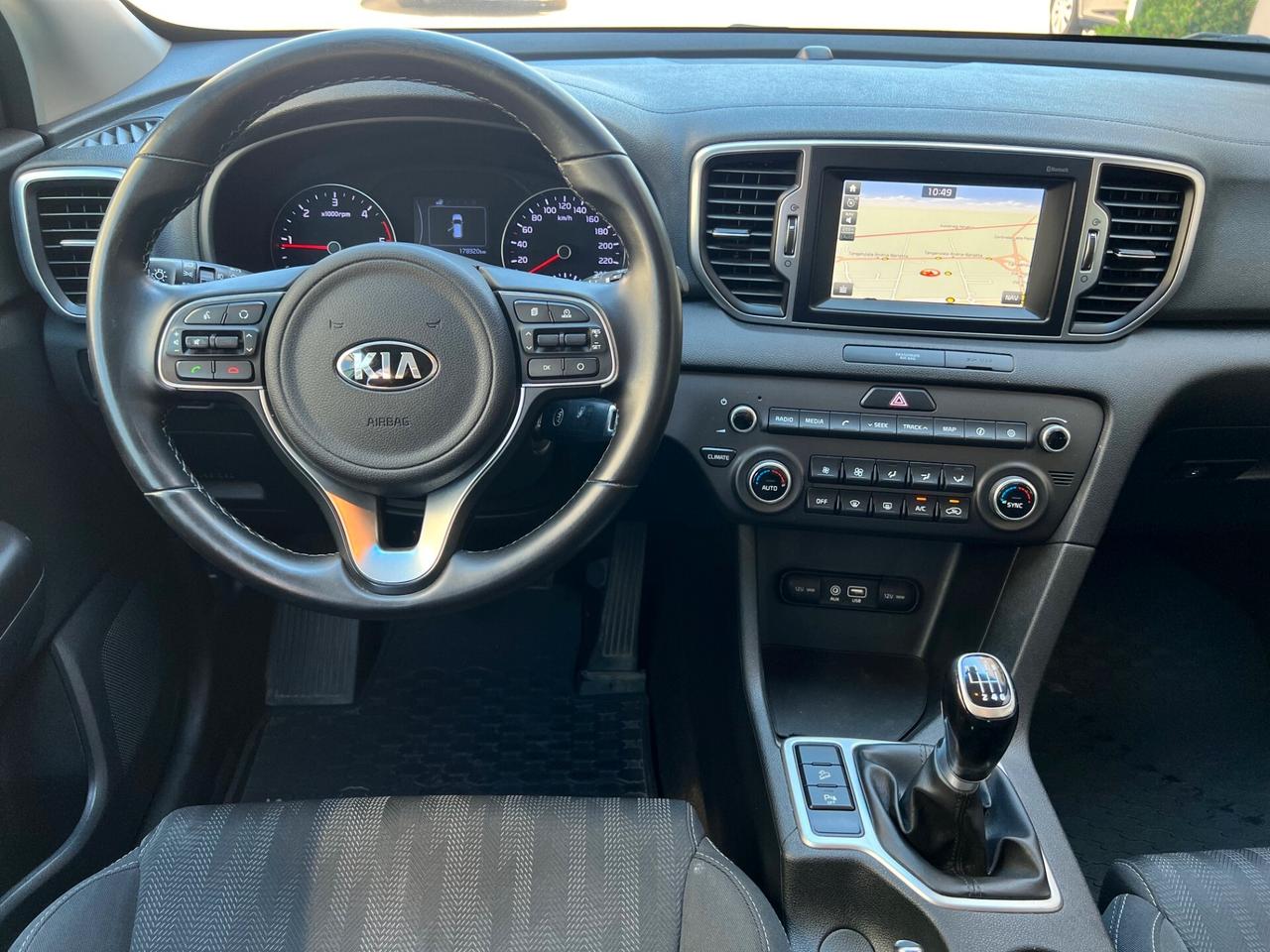 Kia Sportage 1.7 crdi Class 2wd 115cv NAVI/CAMERA/17; PERFETTA