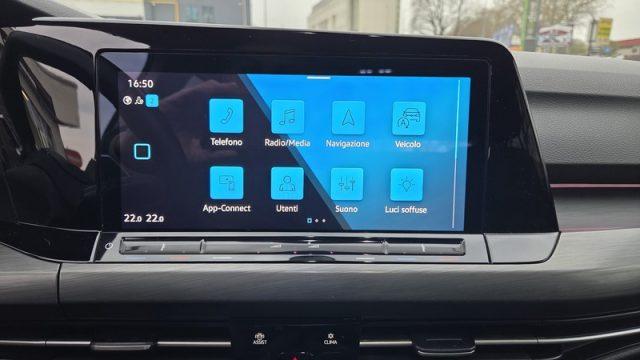 VOLKSWAGEN Golf 1.5 TGI DSG Style PERMUTE UNICOPR. OK NEOPAT.