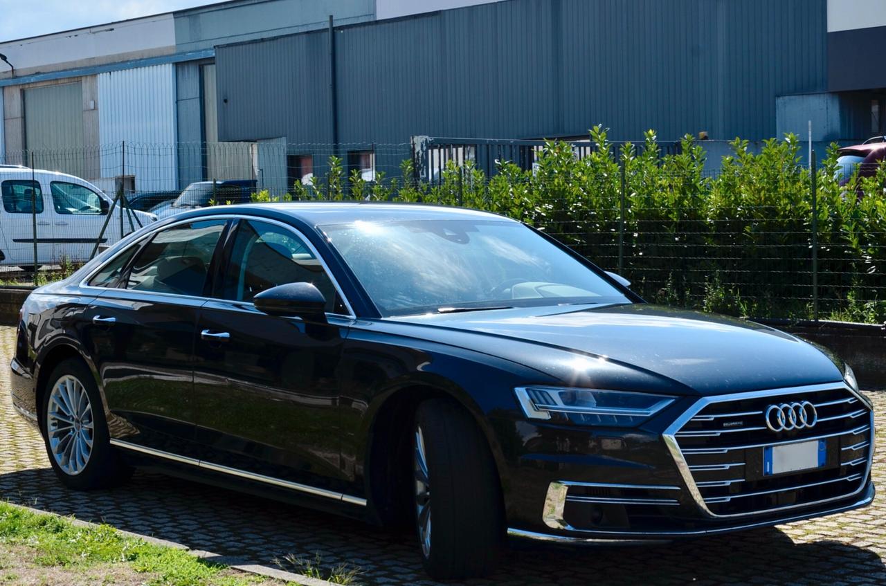AUDI A8 50 3.0 tdi MHEV QUATTRO 286cv TIPTRONIC, PRIMA VERNICE, IVA ESPOSTA, UFF ITALIANA, SERVICE AUDI, EURO 6D, PERMUTE