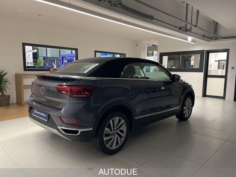 Volkswagen T-Roc CABRIOLET 1.0 TSI STYLE 110 CV