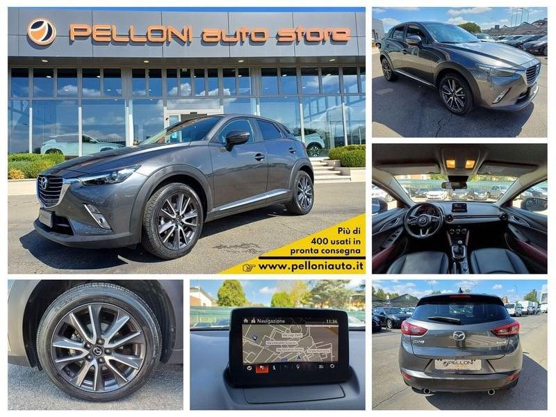 Mazda CX-3 CX-3 1.5d 2wd 105cv GARANZIA-KM CERTIFICATI