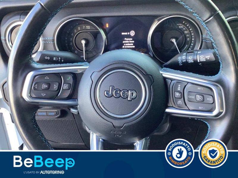 Jeep Wrangler UNLIMITED 2.0 ATX PHEV RUBICON 4XE AUTO