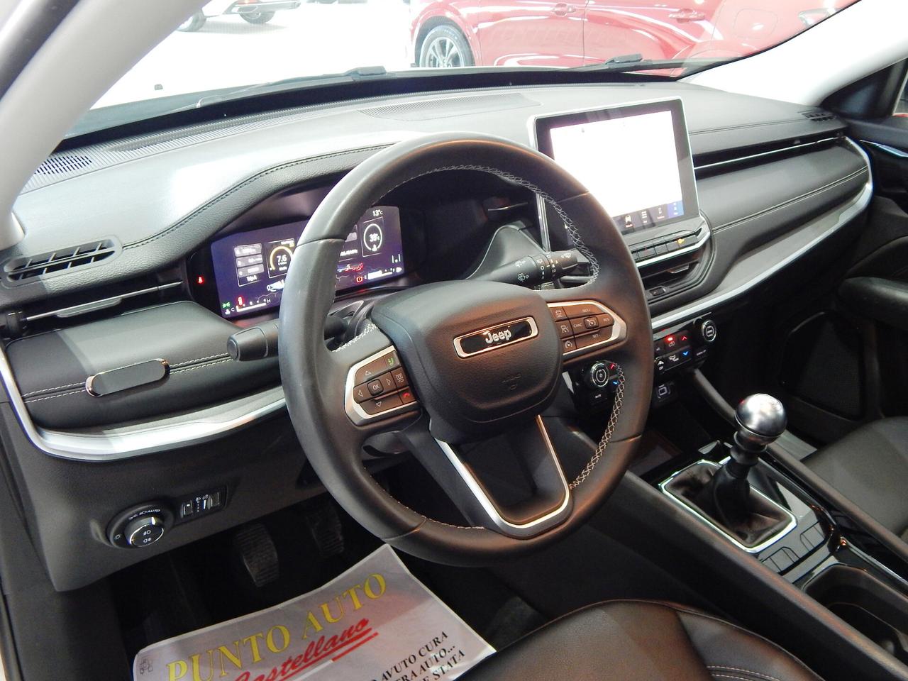 Jeep Compass 1.6 mjt Limited 130cv TETTO-NAVI-PELLE-PARK-LED