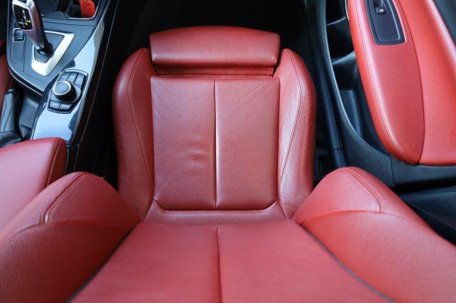 BMW 118 d 5p. Sport Automatica F20 Pelle ROSSA Cartier 18"