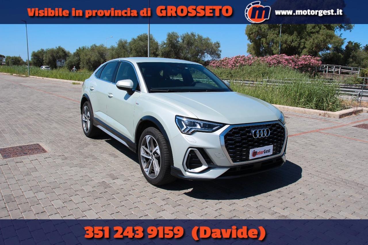 Audi Q3 Sportback 45 2.0 tfsi S line edition quattro 245cv s.-tronic