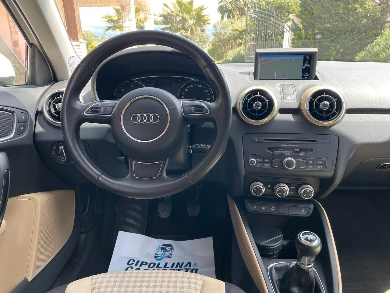 Audi A1 1.6 S line ADATTA NEOPATENTATI Tetto Nero