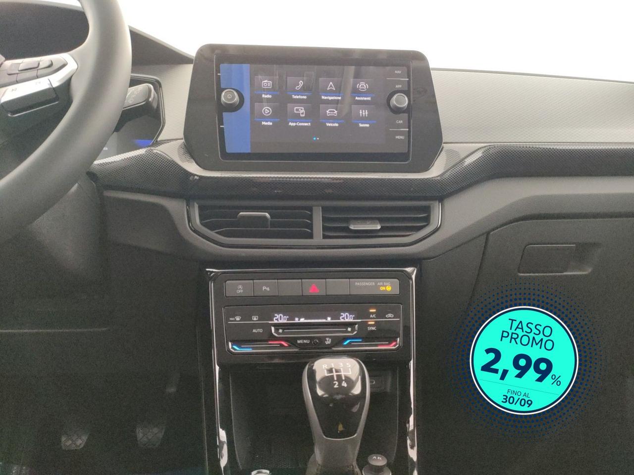 Volkswagen T-Cross 1.0 tsi edition plus 95cv