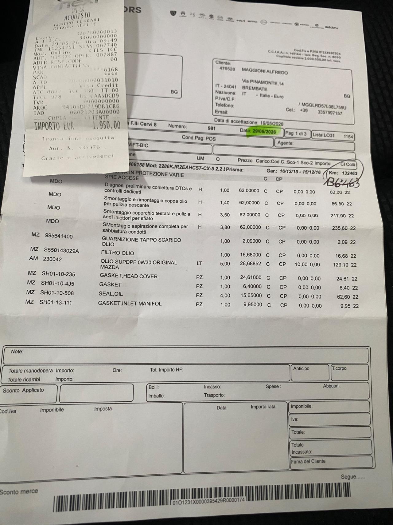 Mazda CX-5 2.2L Skyactiv-D 150CV 2WD Essence