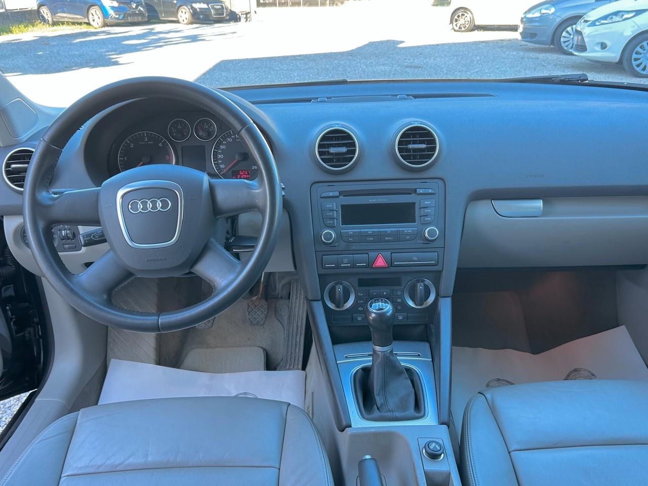 Audi A3 SPB 2.0 TDI QUATTRO-UNIPROPRIETARIO