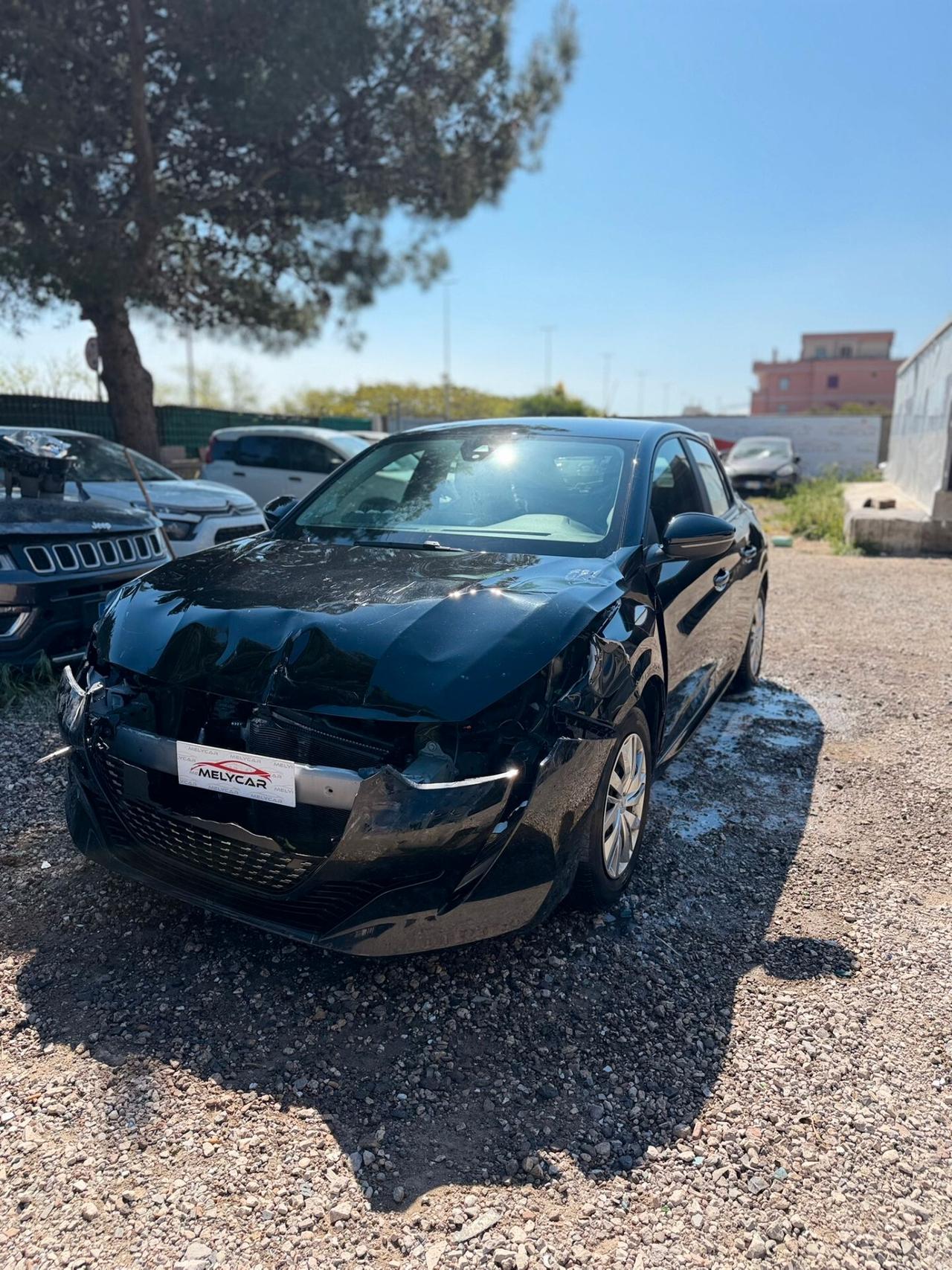 Peugeot 208 PureTech 75 Stop&Start 5 porte Active Sinistrato Incidentata