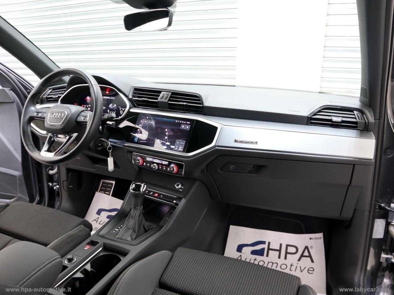 AUDI Q3 SPORTBACK 2.0TDI 200CV S-tronic S-LINE NAVI MATRIX LED PELLE QUATTRO RETROCAMERA