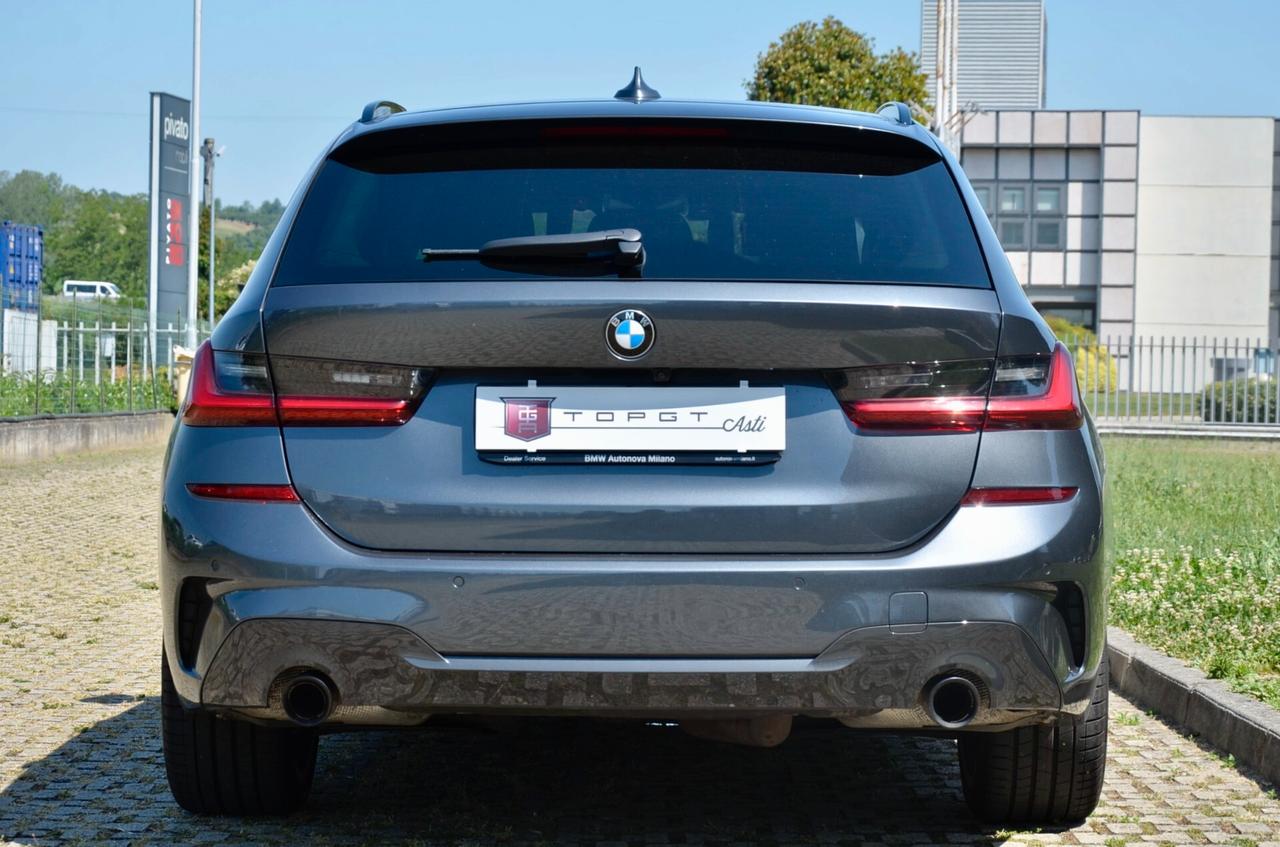 BMW 320d TOURING MHEV 48V XDRIVE MSPORT 190cv AUTO, UNICOPROPRIETARIO, UFF ITALIANA, IVA ESPOSTA 100%, SERVICE BMW, EURO 6D, RETROCAMERA, FULL LED, PERMUTE