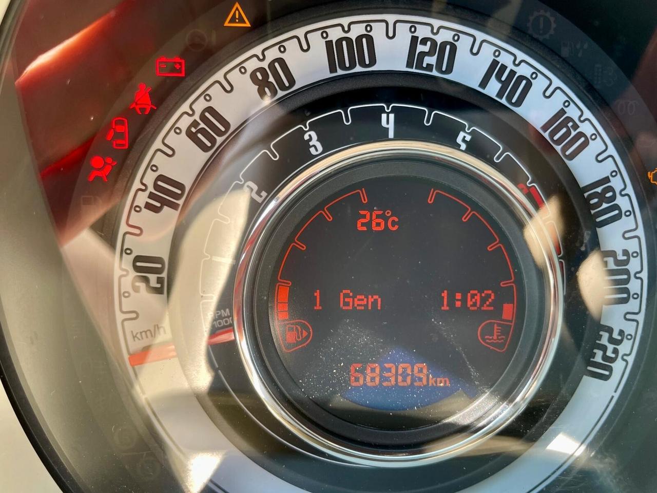 Fiat 500 1.2 Pop 2020 ***LIEVEMENTE SINISTRATA *** MARCIANTE ***