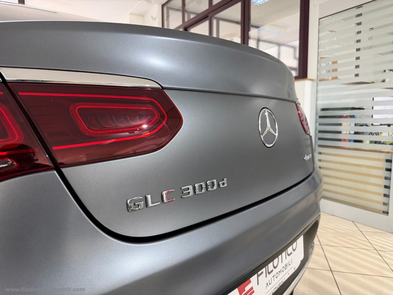 MERCEDES-BENZ GLC 300 d 4Matic Coupé Premium Plus TETTO APRIBILE- GANCIO TRAINO - LUCI AMBIENT