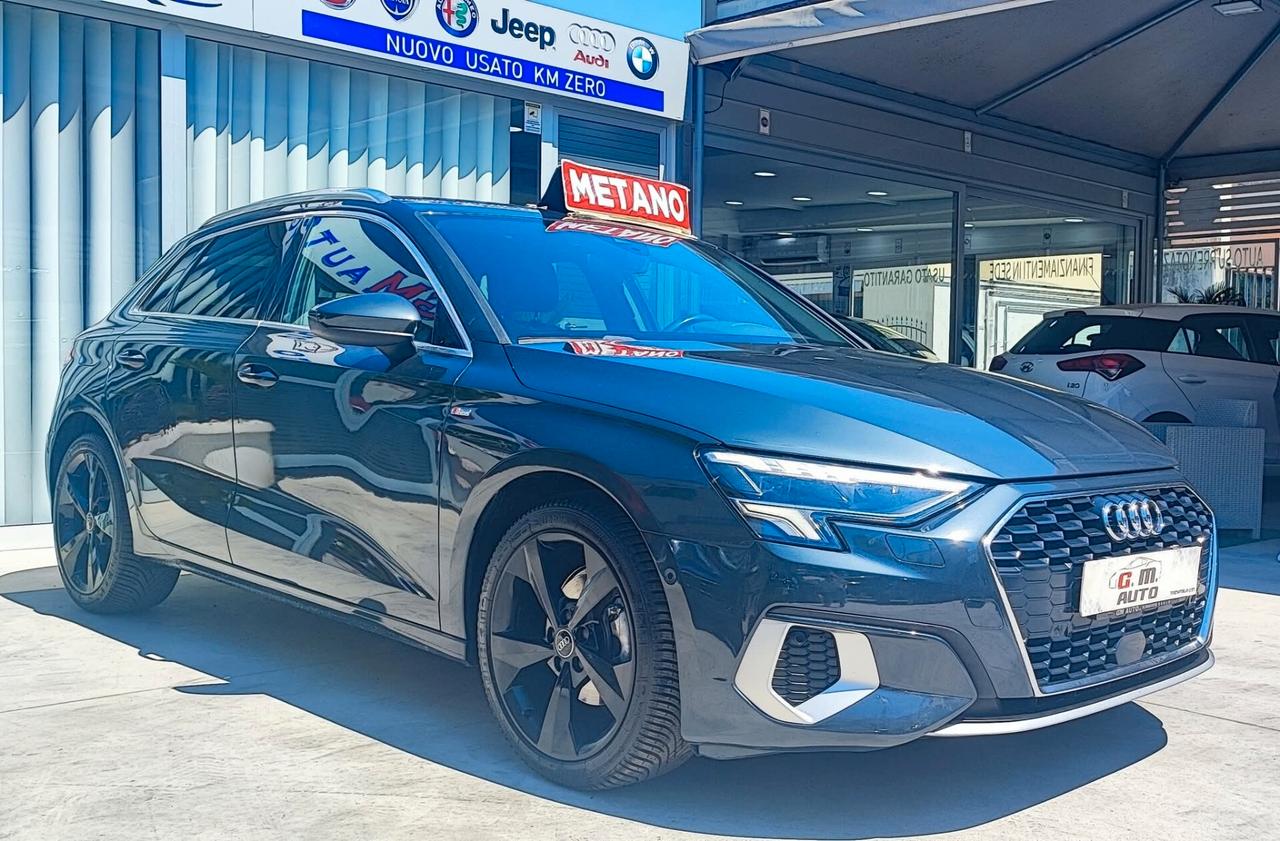Audi A3 30 automatica metano di serie 2022