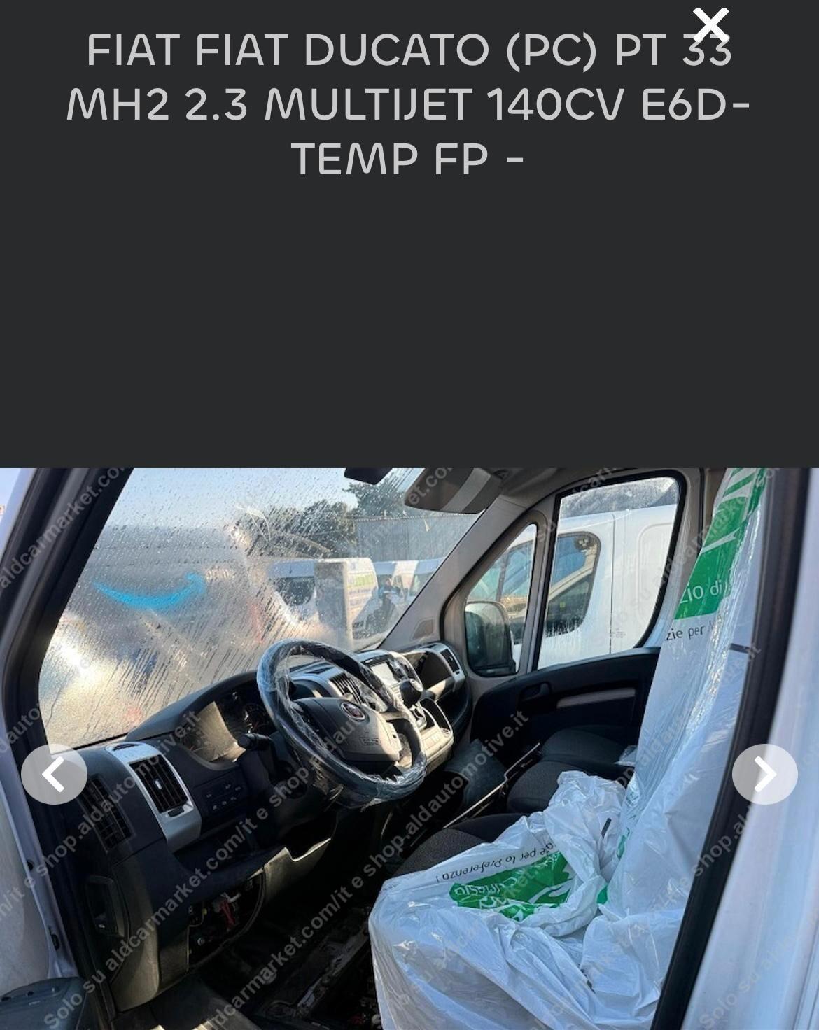 Fiat Ducato Mhd2 2.3 Multijet 140CV