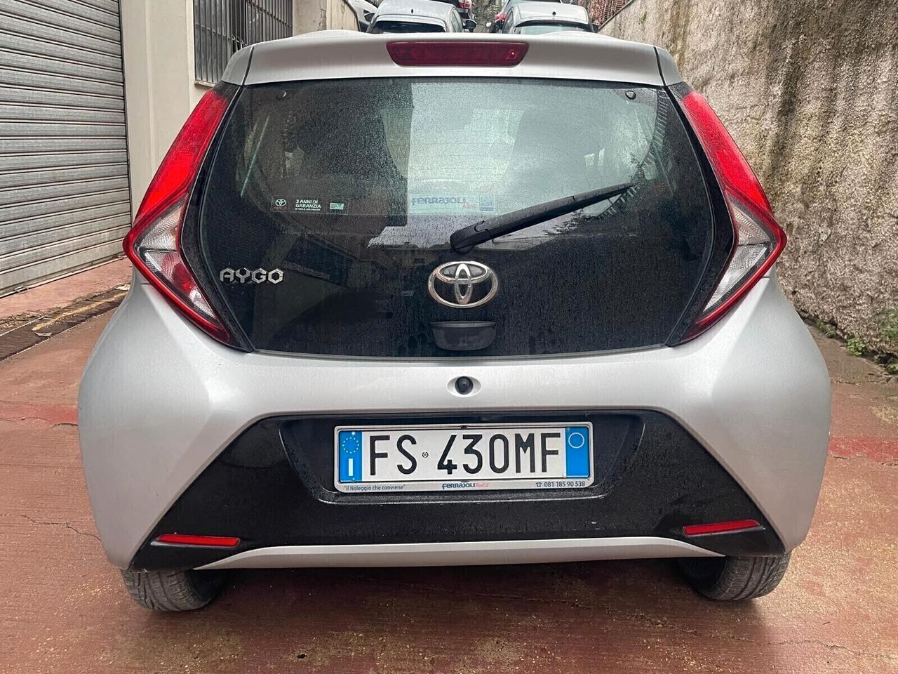 TOYOTA AYGO 1.0 AUTOMATICA* PREZZO VERO* 5 PORTE UNIPRO- KM CERTI- GARANZIA 12 MESIU