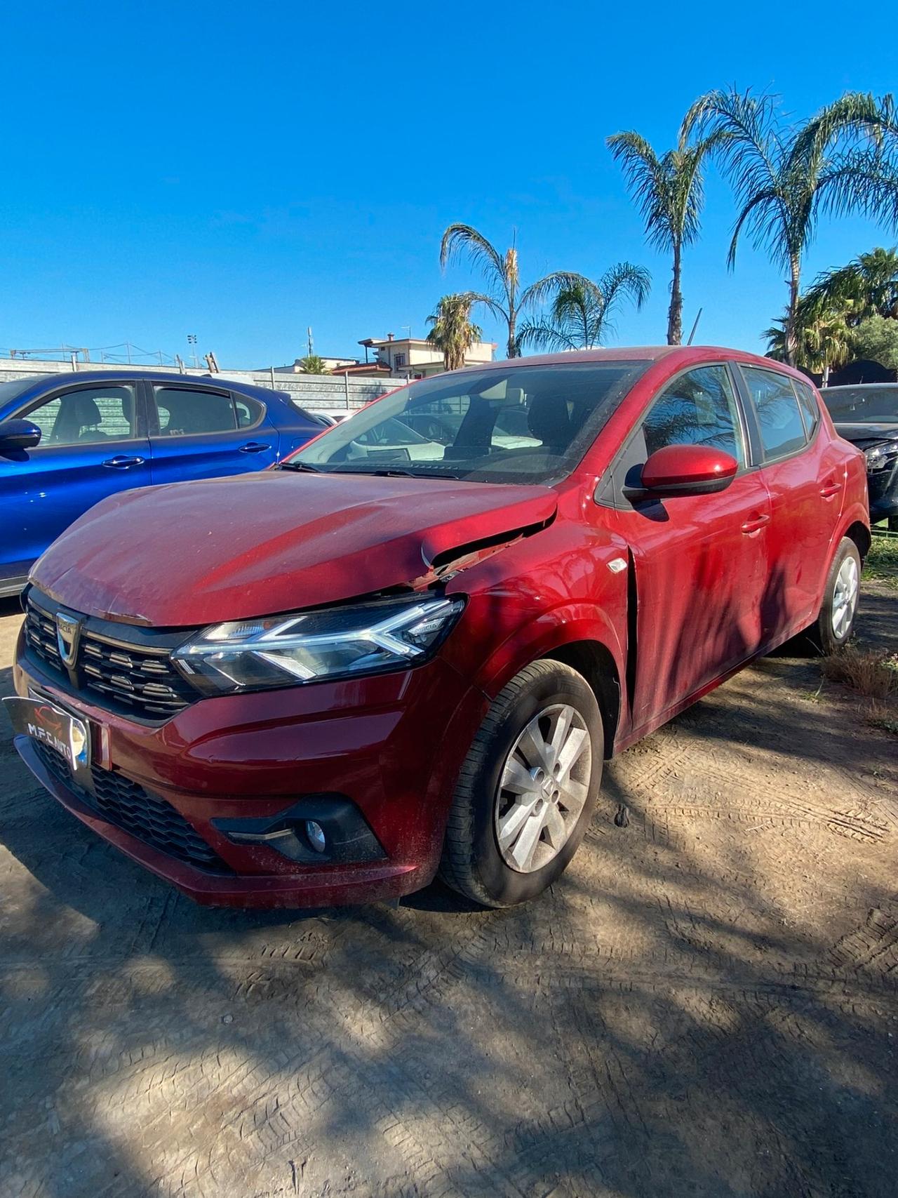 Dacia Sandero 2021 Streetway 1.0 Gpl SINISTRATA