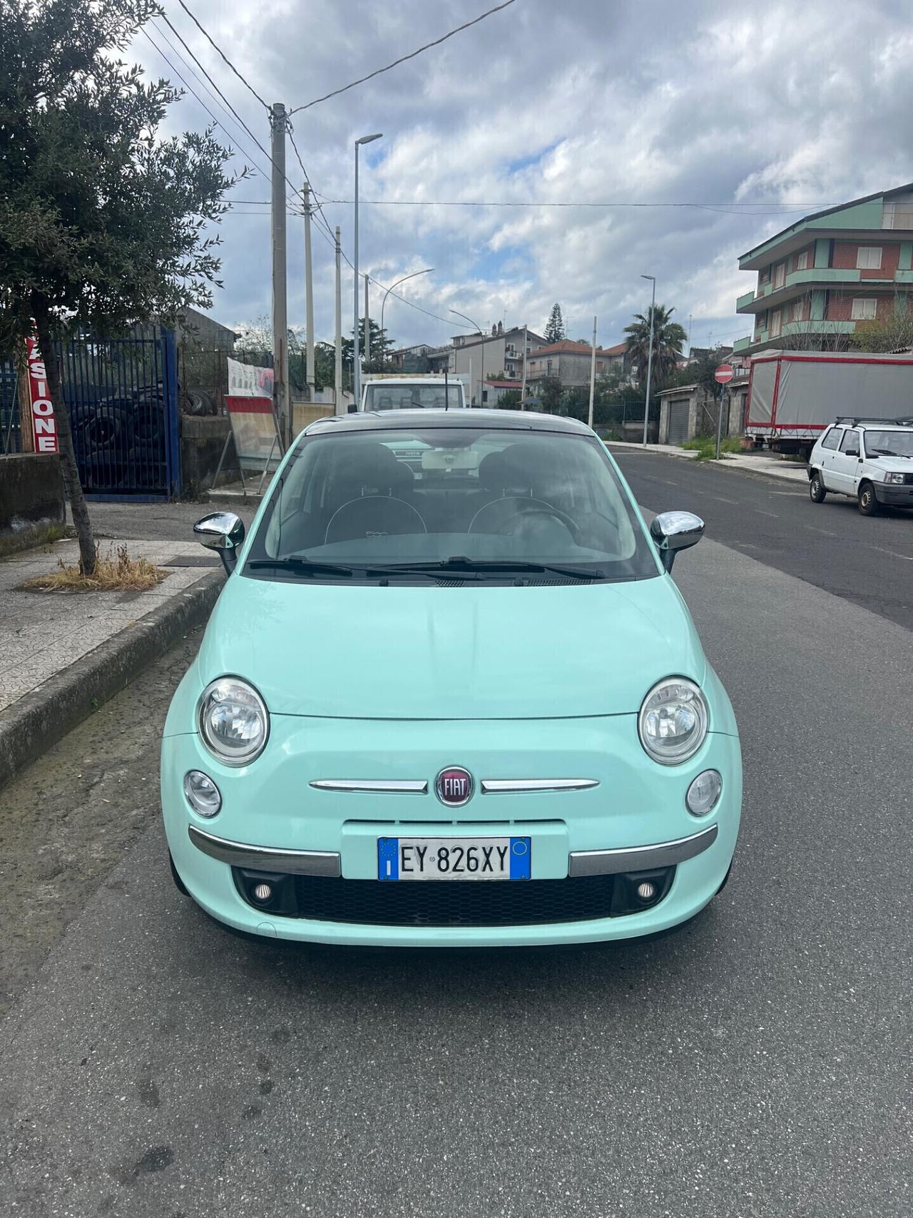 Fiat 500 1.2 benzina 2015 tagliandi certificati