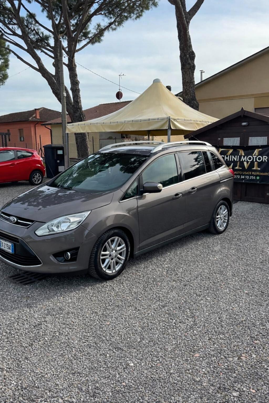 Ford Grand C-Max 7 POSTI !!! 1.6 TDCi 115CV Titanium TUTTI TAGLIANDI CERTIFICATI !!