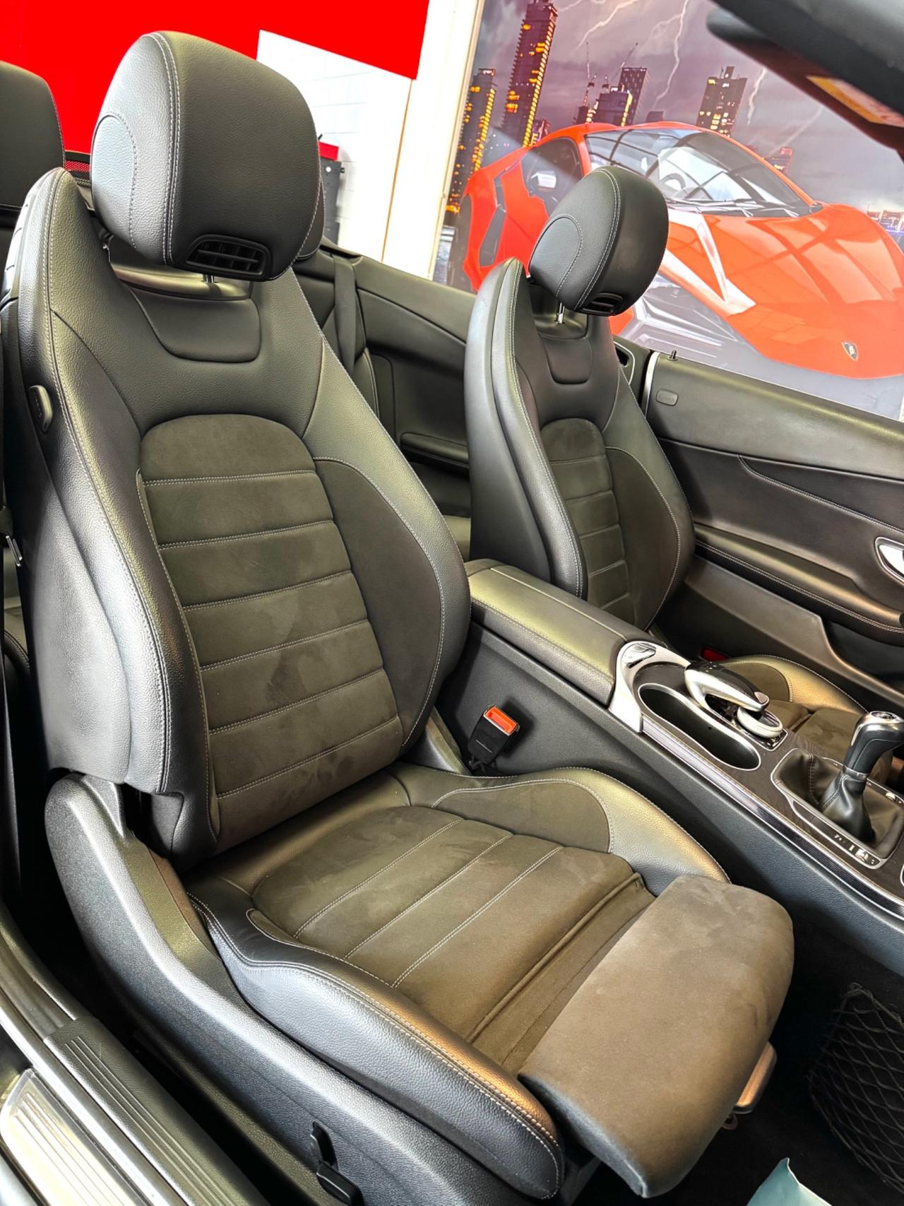 MERCEDES C180 CABRIO BENZ MANUALE 37.646KM OK PERMUTE GARANZIA INCLUSA
