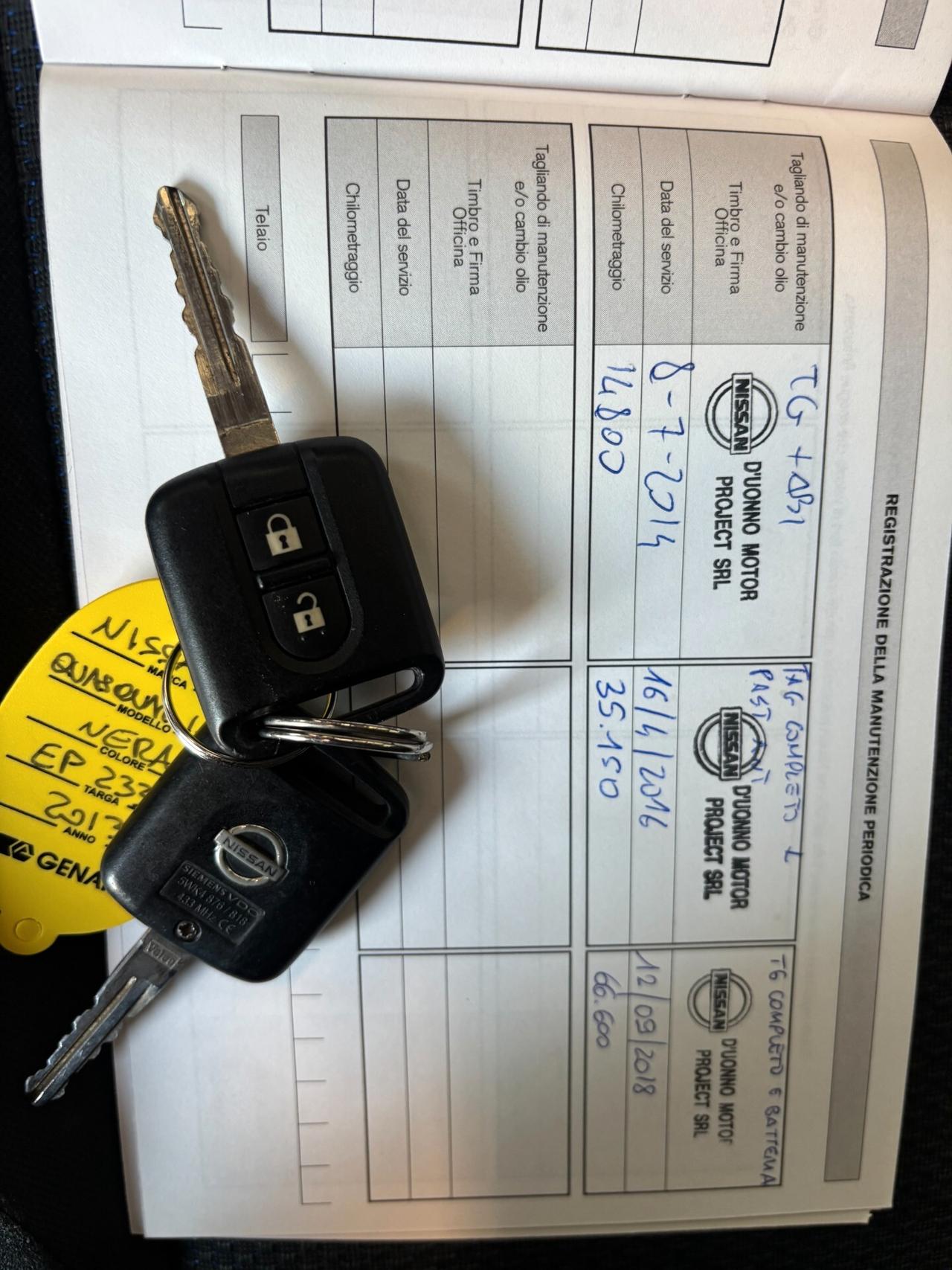 Nissan Qashqai 1.5 dci Tekna Dpf FL*TAGLIANDI CERTIFICATI