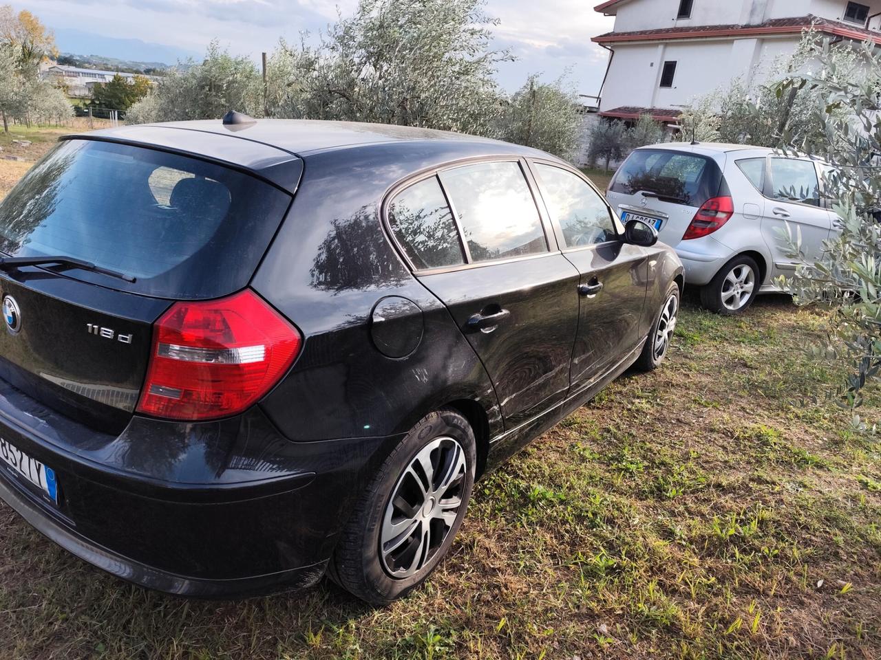 Bmw 118 118d cat 5 porte Eletta DPF